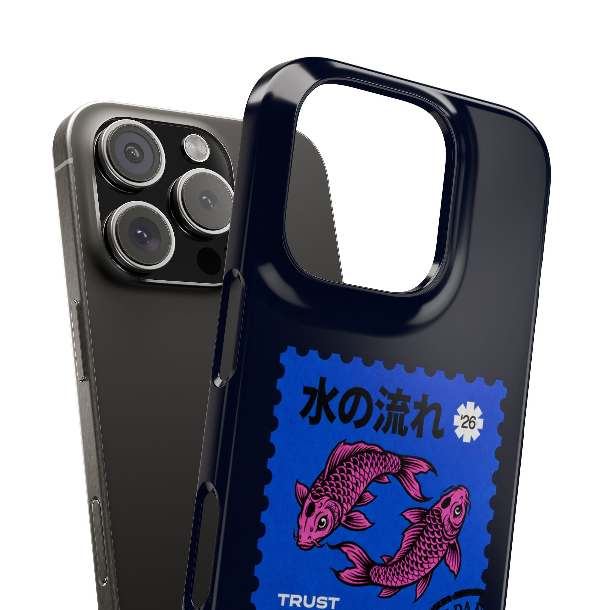 Trust The Flow Koi Phone Case