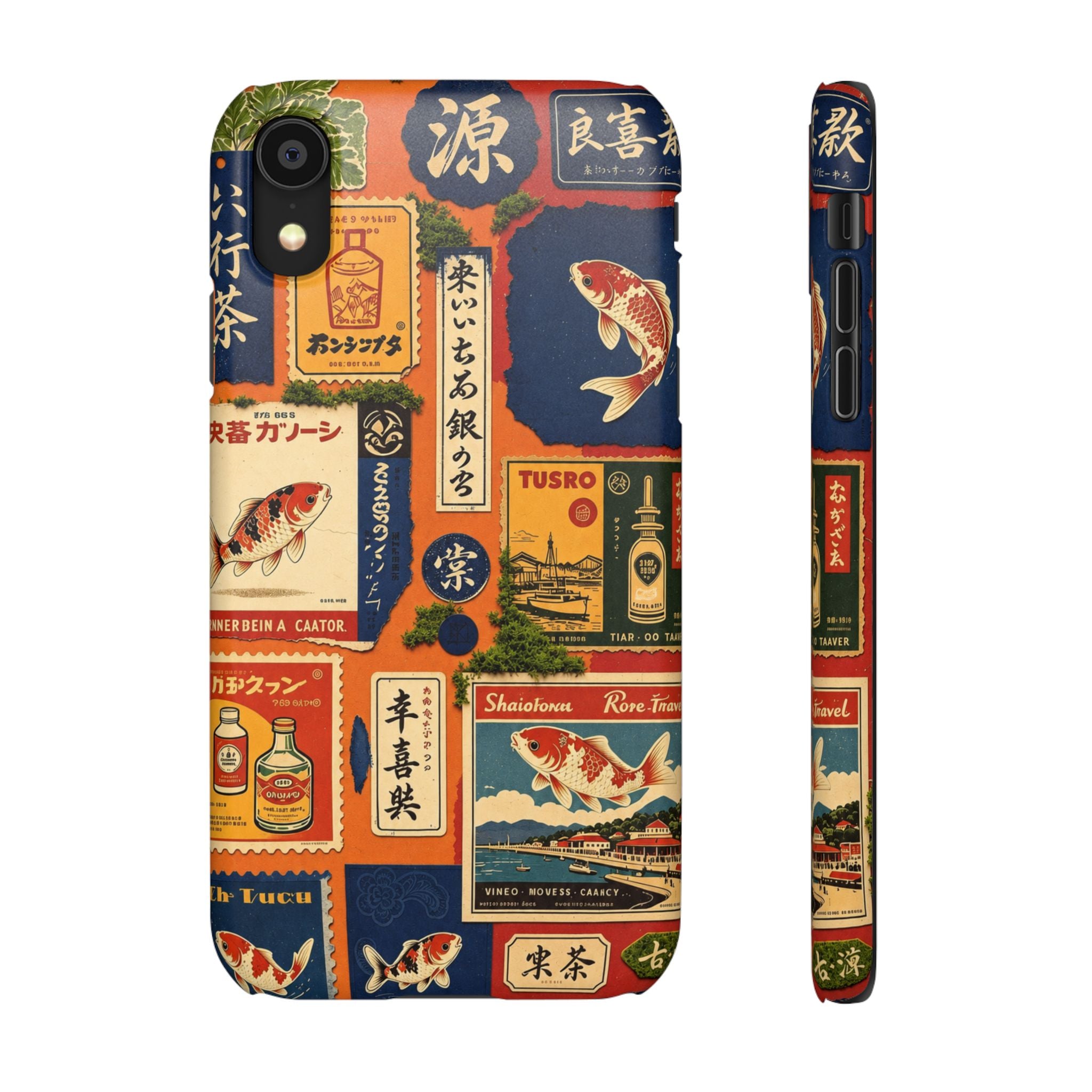 Vintage Japanese Koi Phone Case