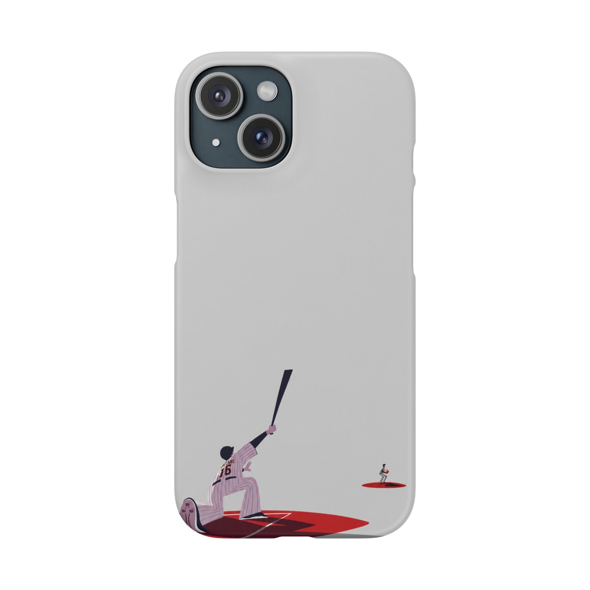 Baseball Swing Art Phone Case