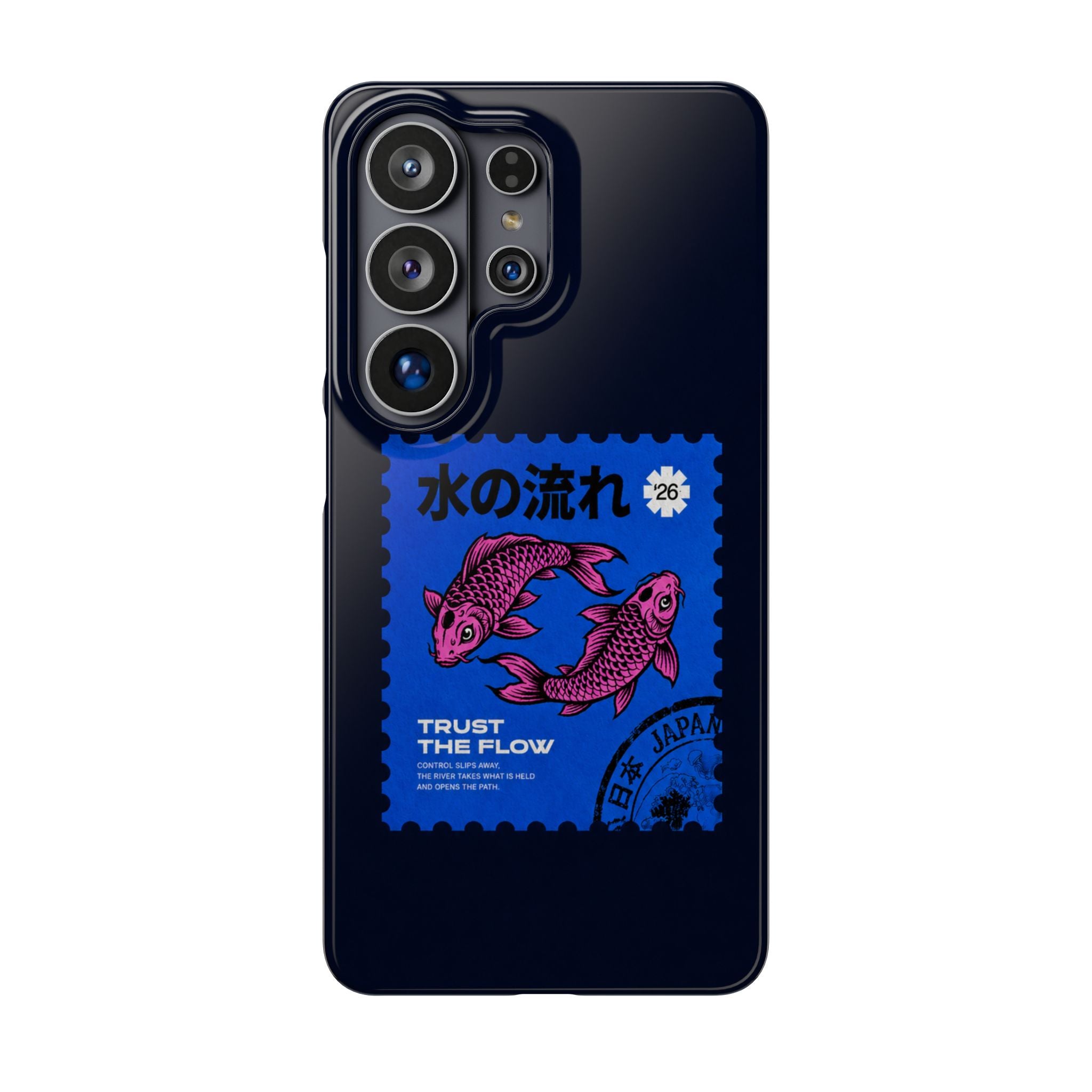Trust The Flow Koi Phone Case