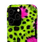 Neon Leopard Phone Case
