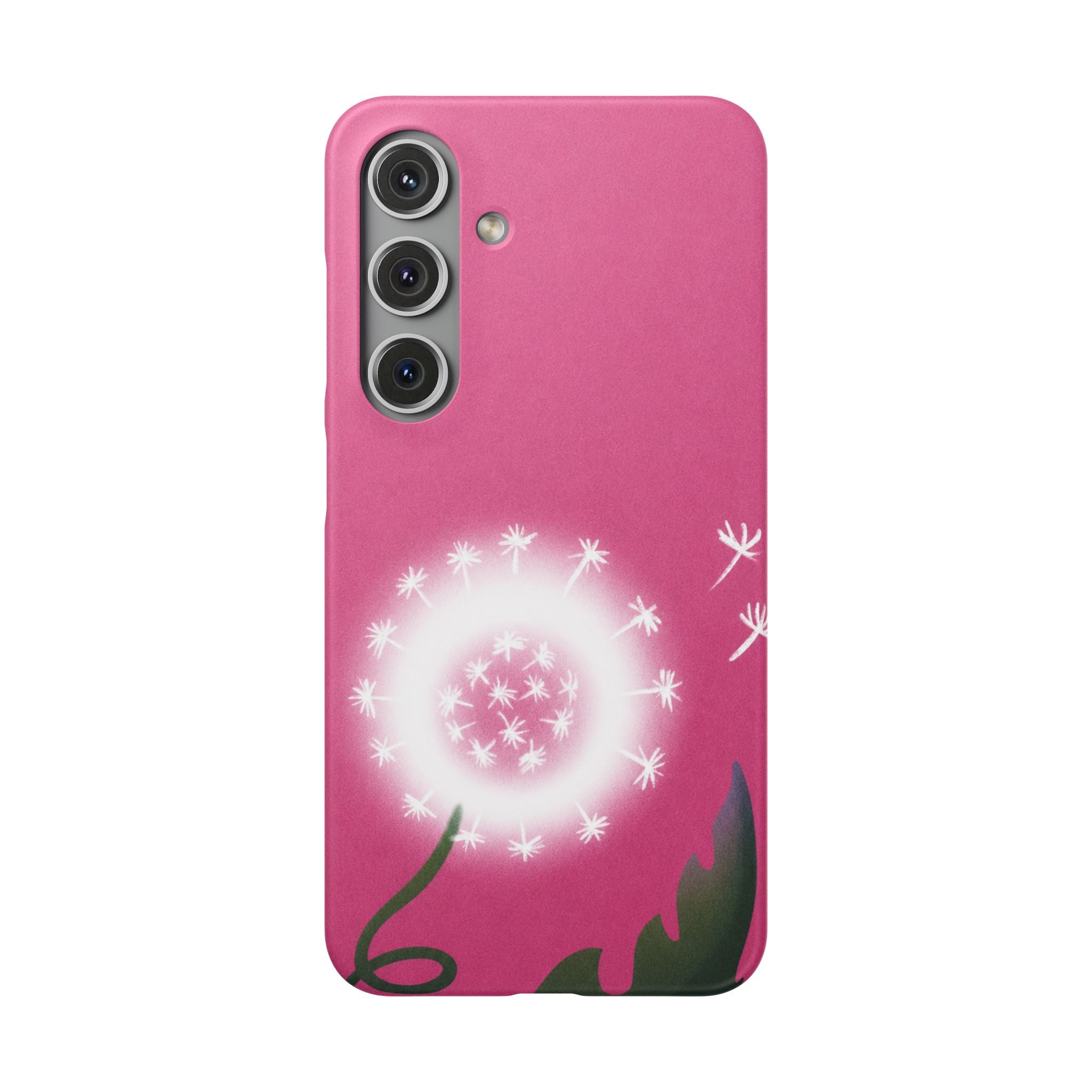 Pink Dandelion Phone Case