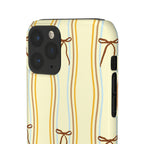 Bow Stripe Phone Case