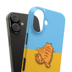Peekaboo Orange Cat Phone Case