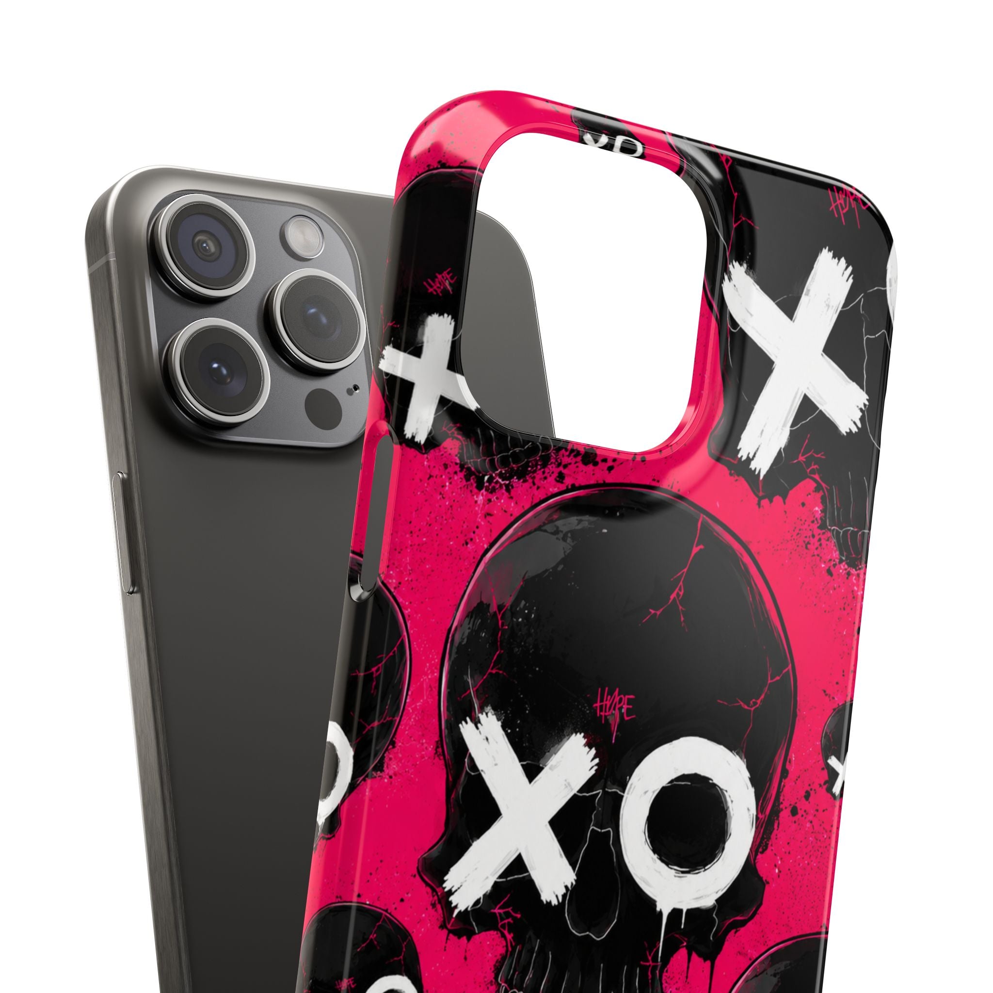 XO Skull Punk Phone Case
