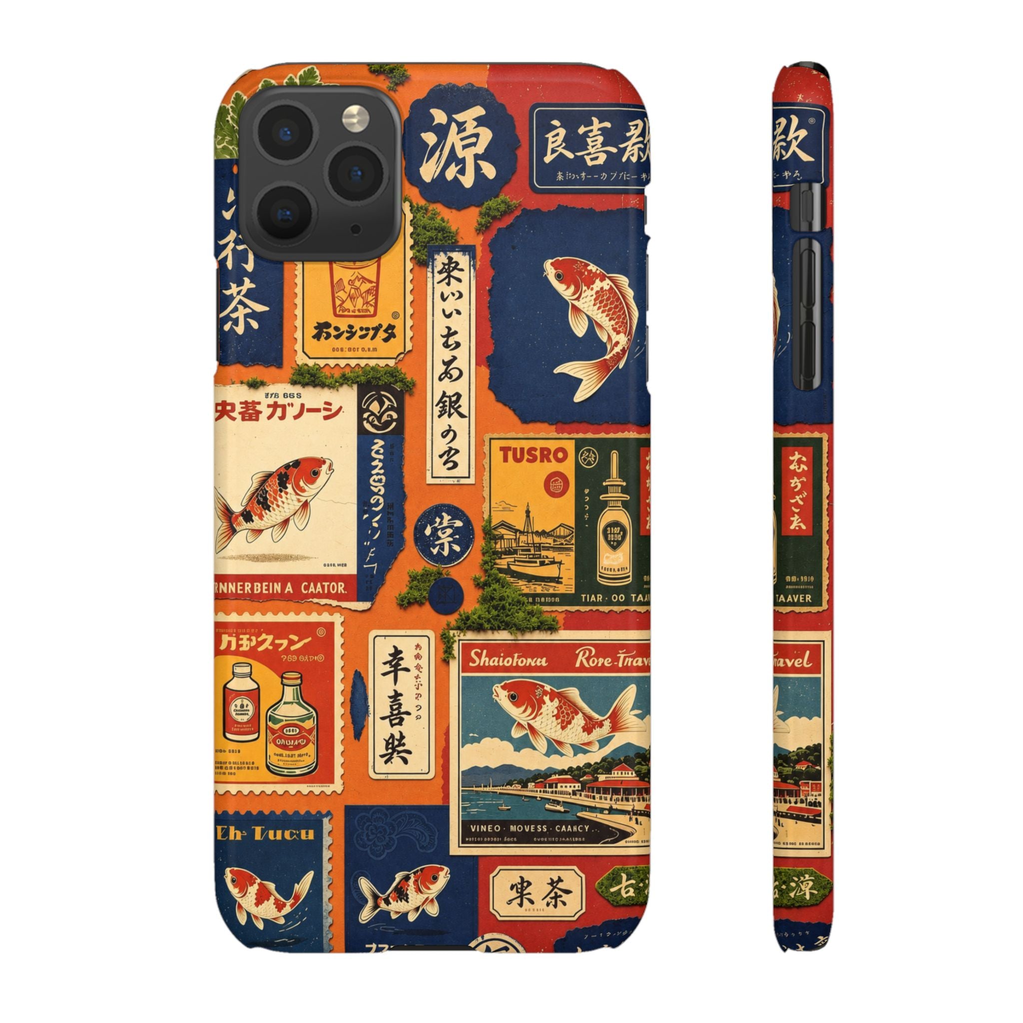 Vintage Japanese Koi Phone Case