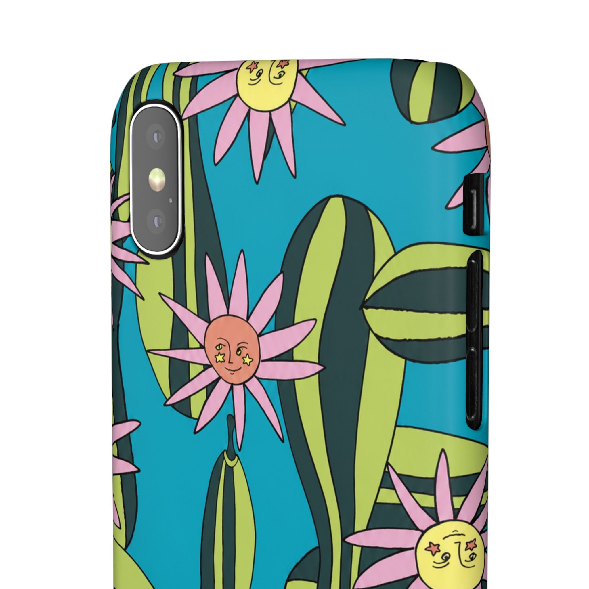 Whimsical Floral Garden Phone Case