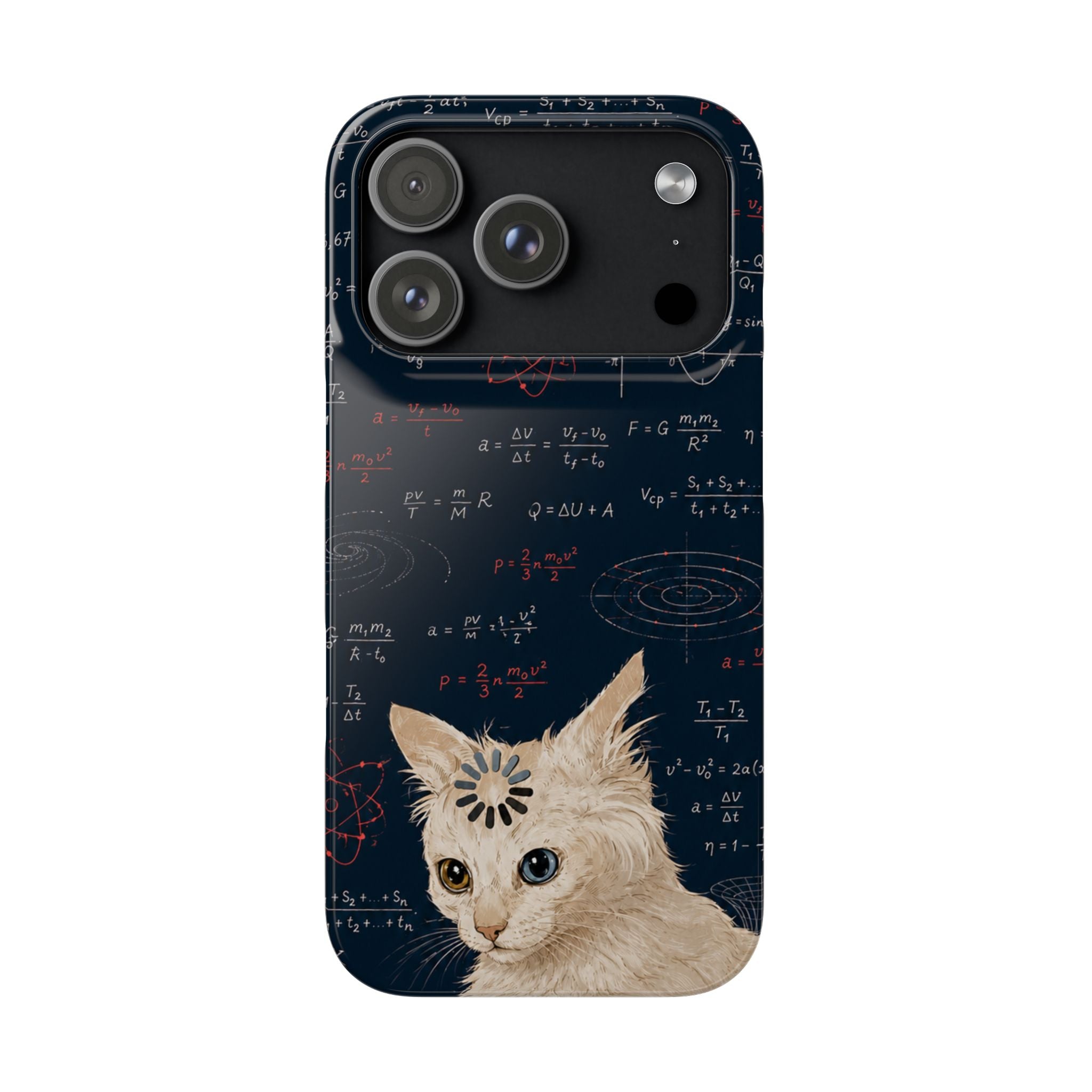 Quantum Kitty Physics Phone Case