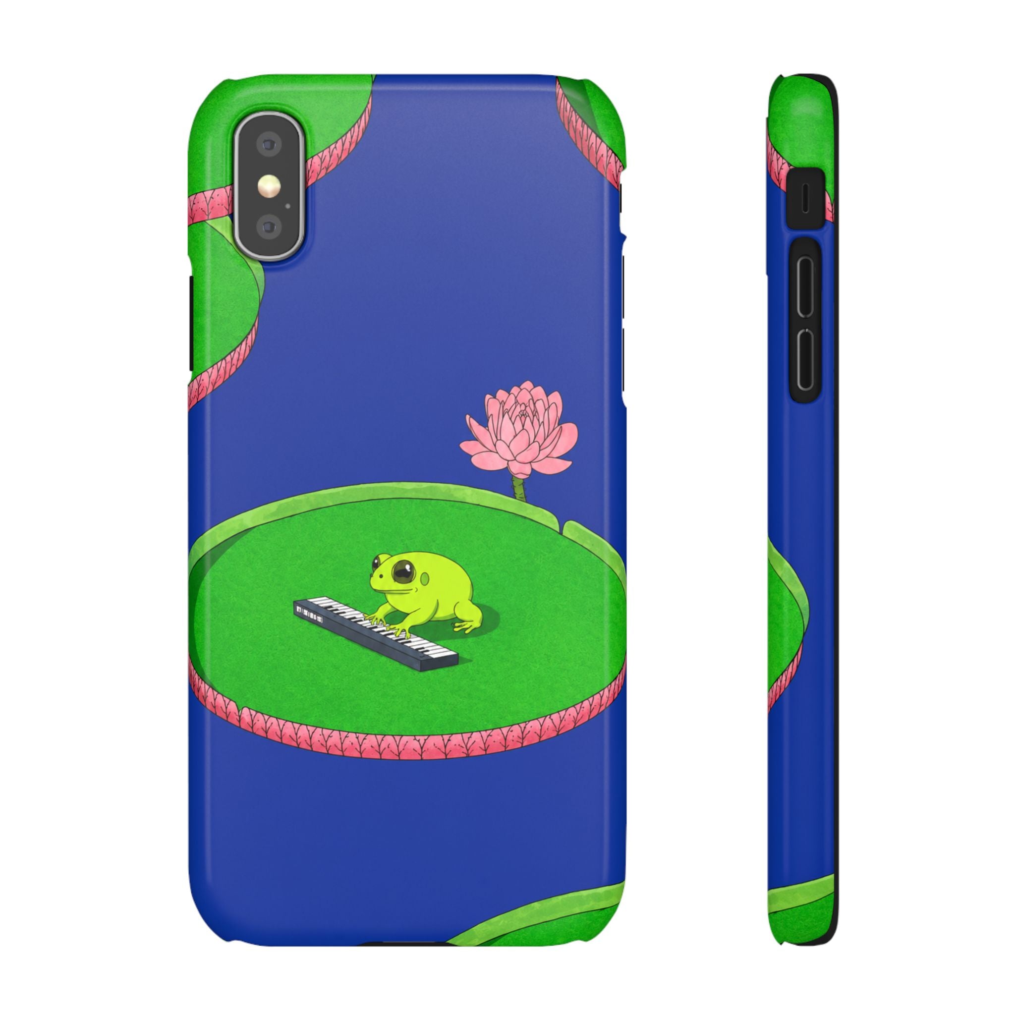 Frog Piano Phone Case