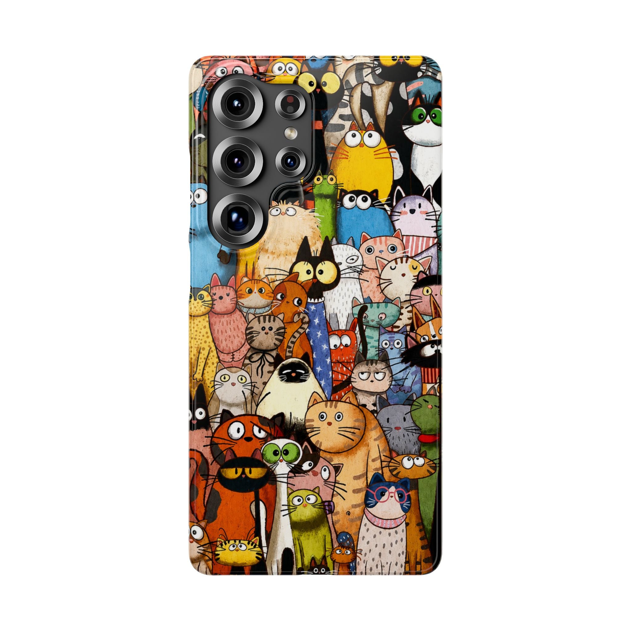 Cute Cat Pattern Phone Case