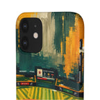 Abstract Baseball Stadium Phone Case
