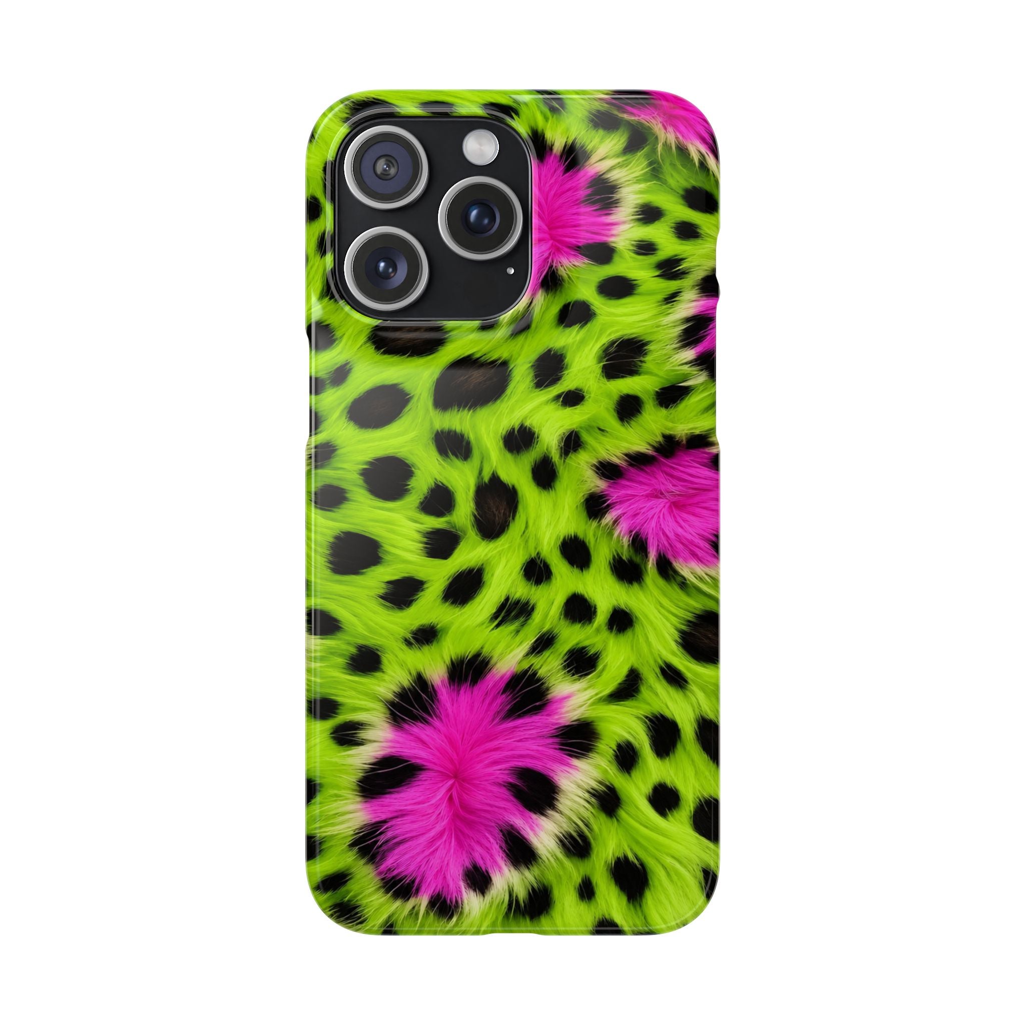 Neon Leopard Phone Case