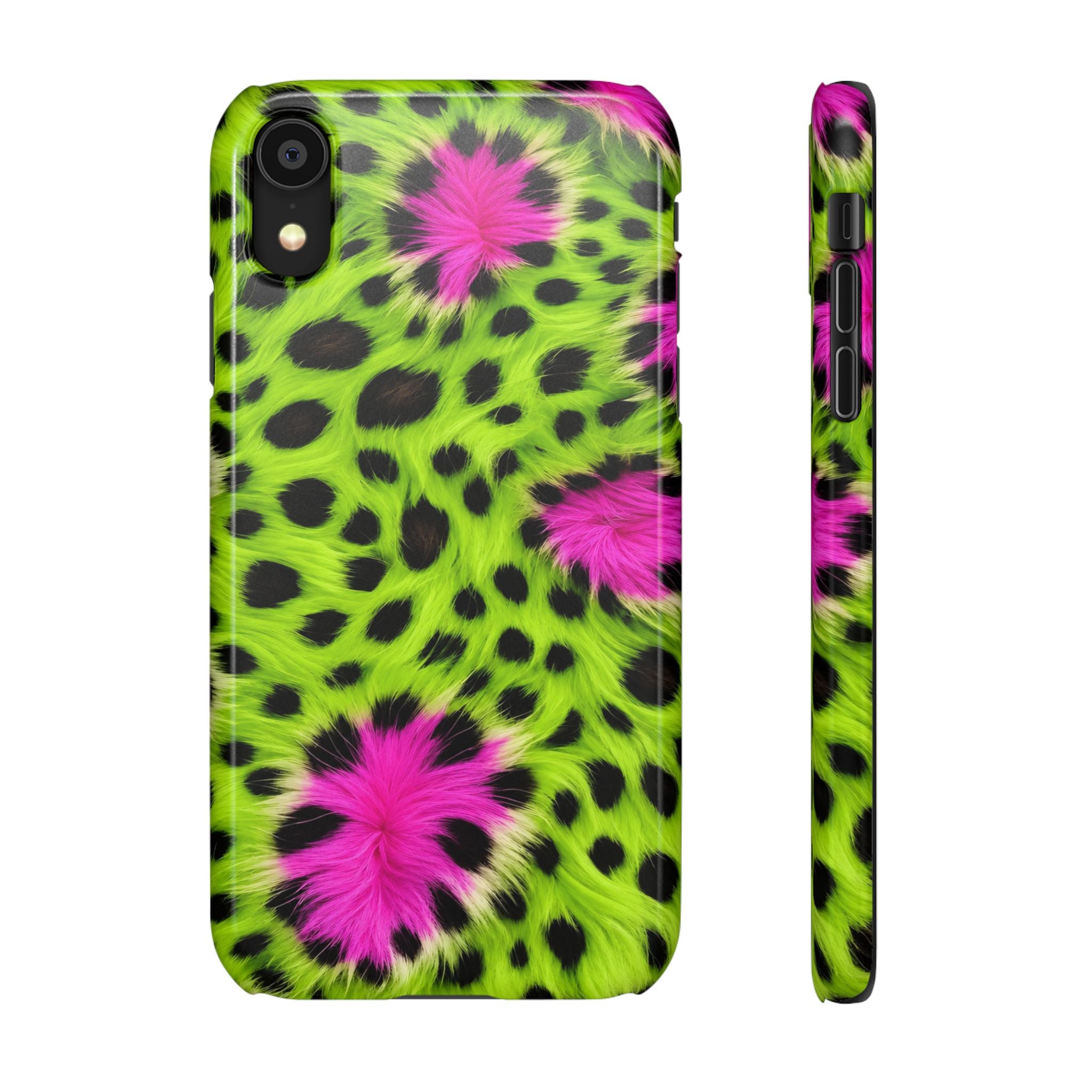 Neon Leopard Phone Case