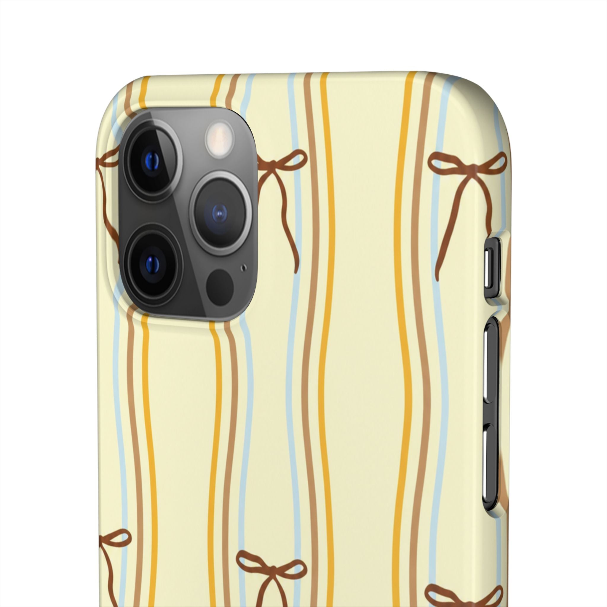 Bow Stripe Phone Case