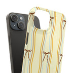 Bow Stripe Phone Case