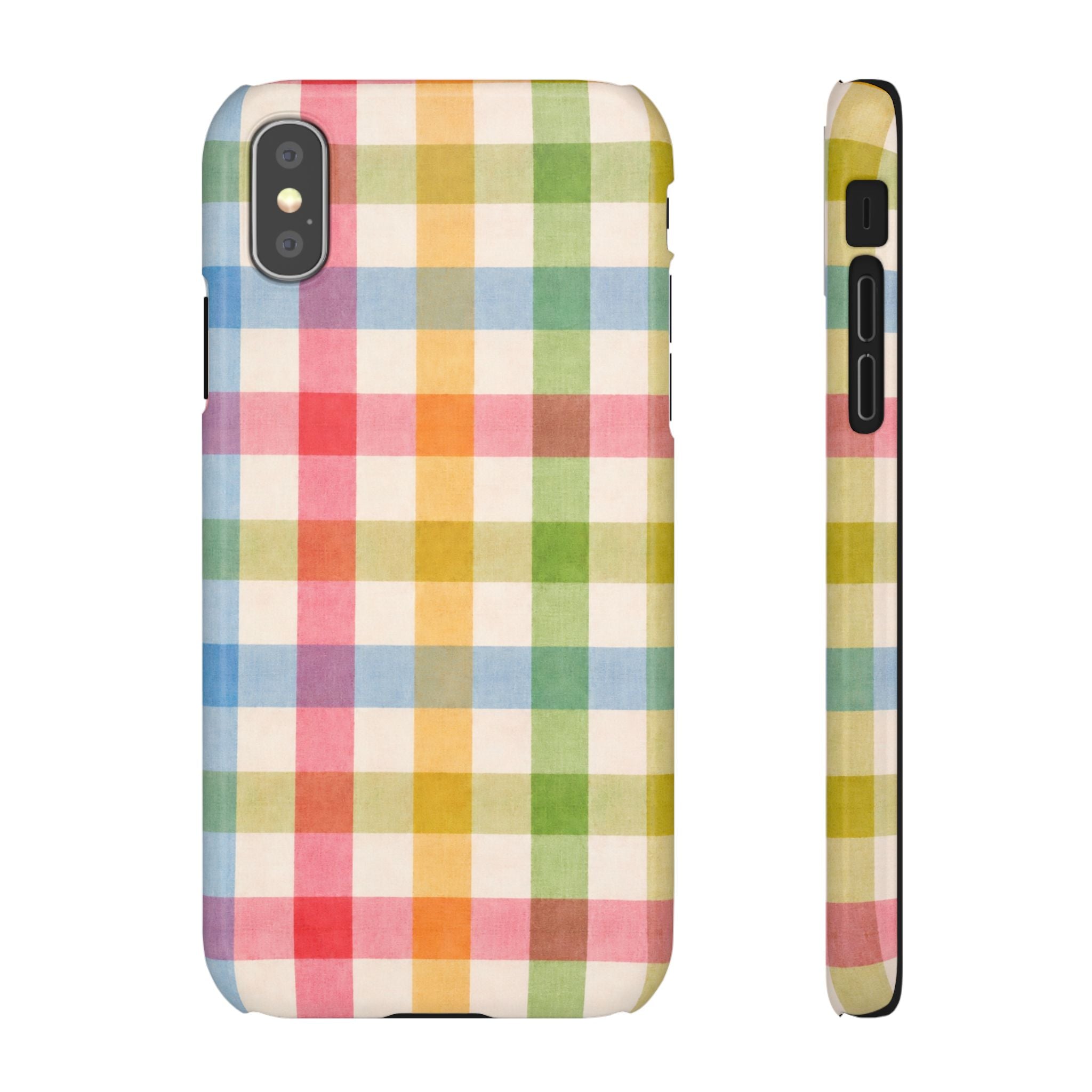 Pastel Plaid Phone Case