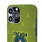 Stay Wild Bear Phone Case