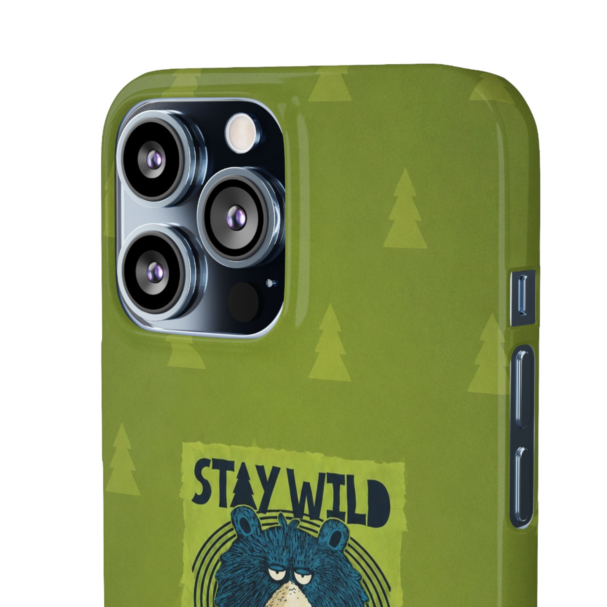 Stay Wild Bear Phone Case