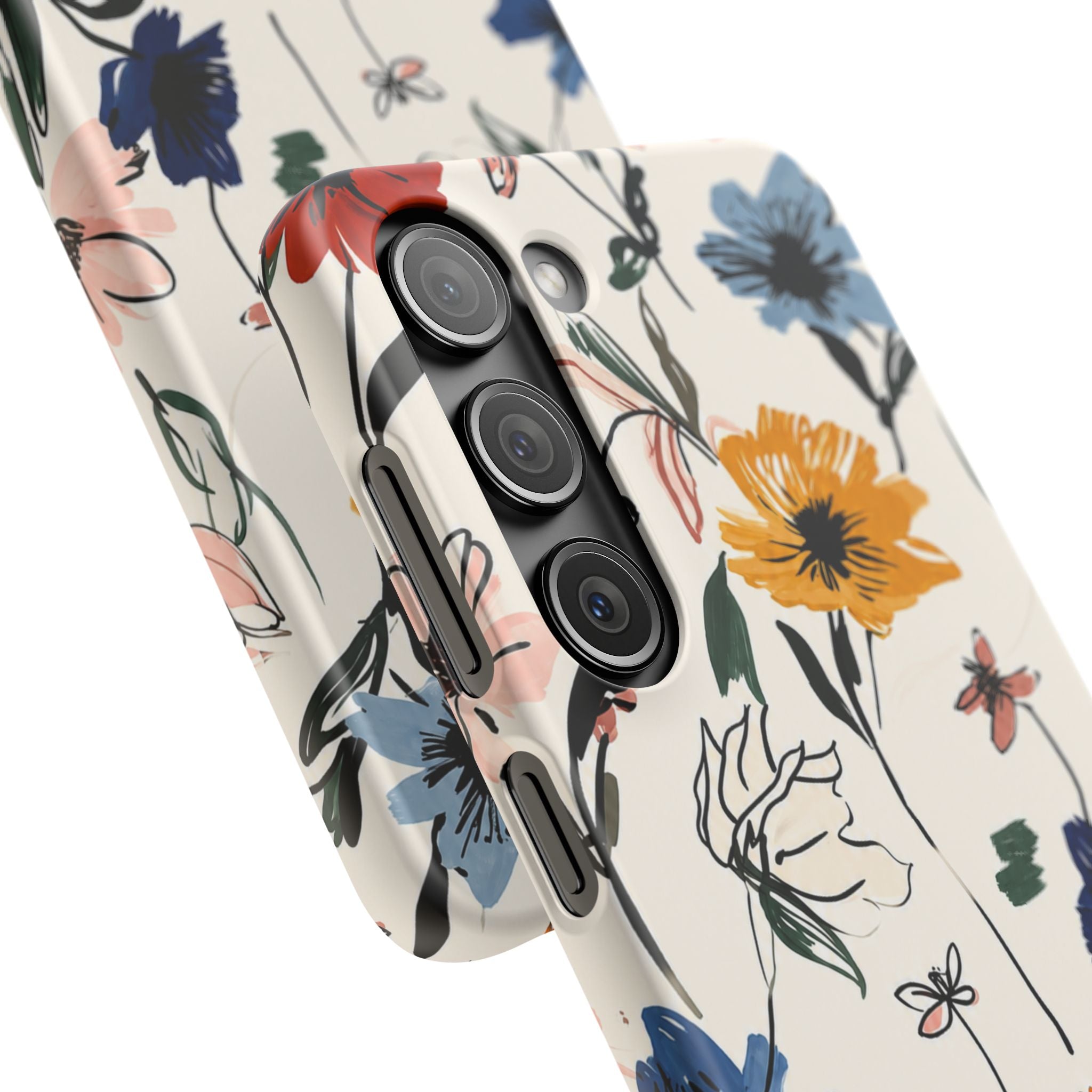 Wildflower Sketch Phone Case