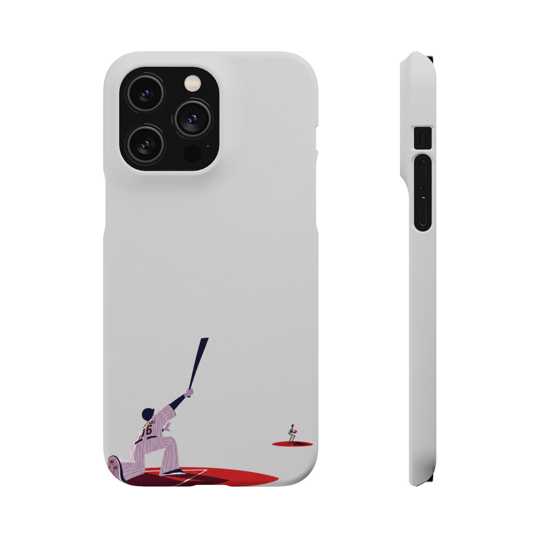 Baseball Swing Art Phone Case
