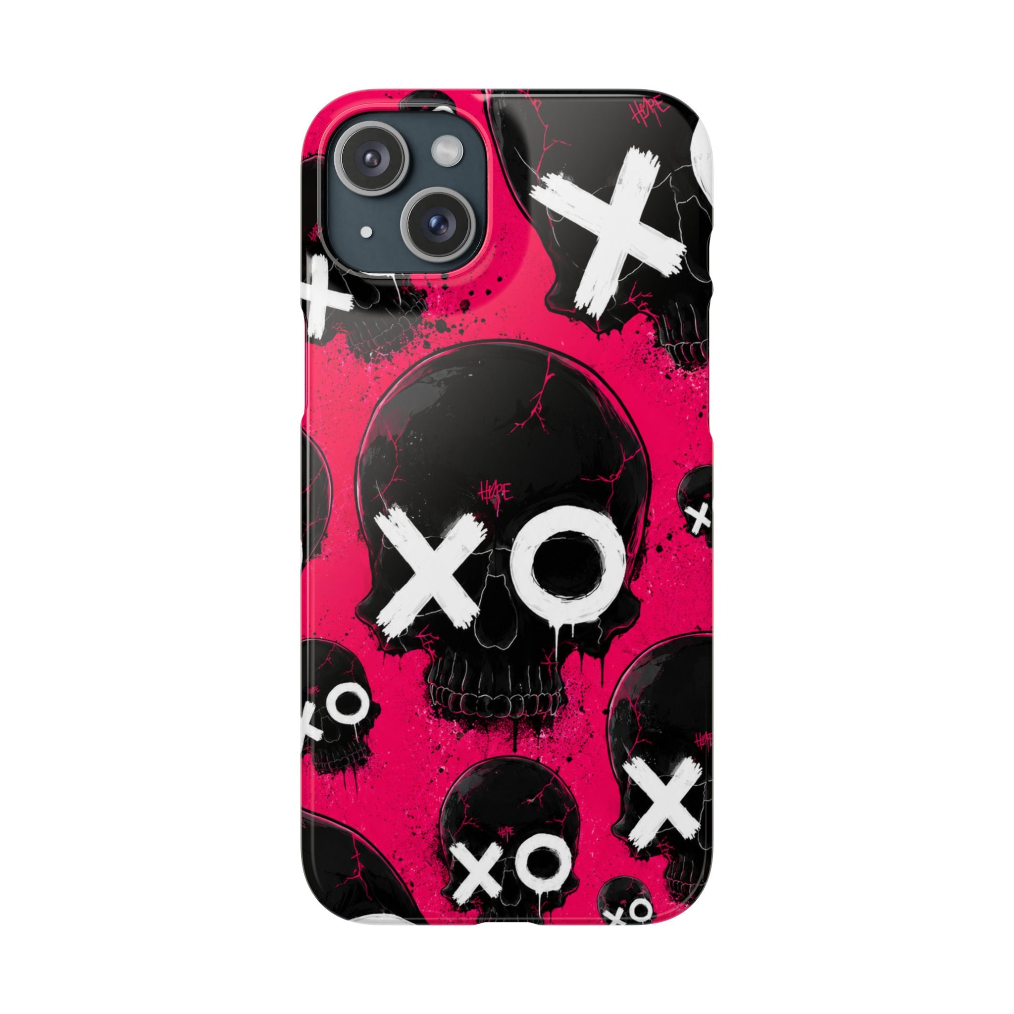 XO Skull Punk Phone Case