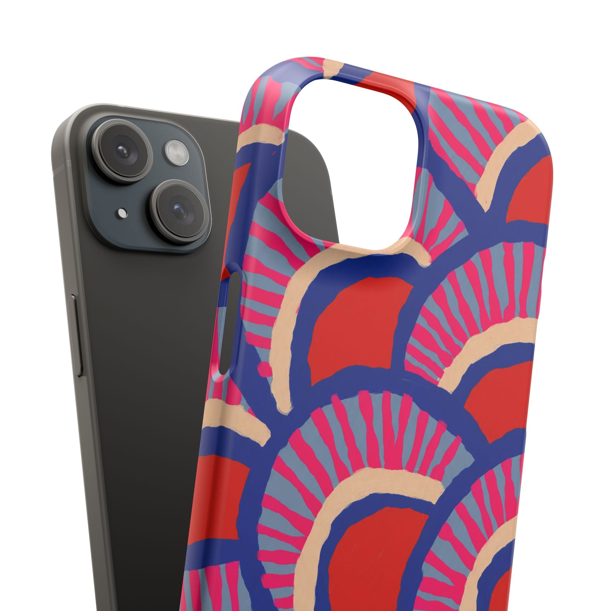 Sunburst Scallops Phone Case