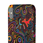 Neon Maze Phone Case