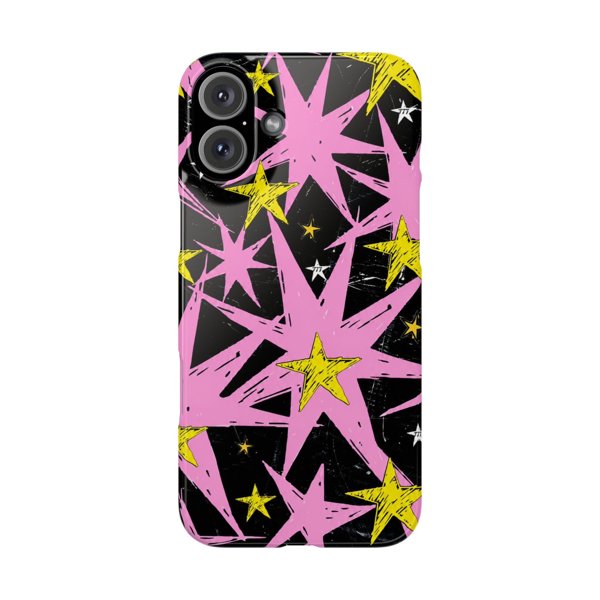 Pink Starburst Phone Case
