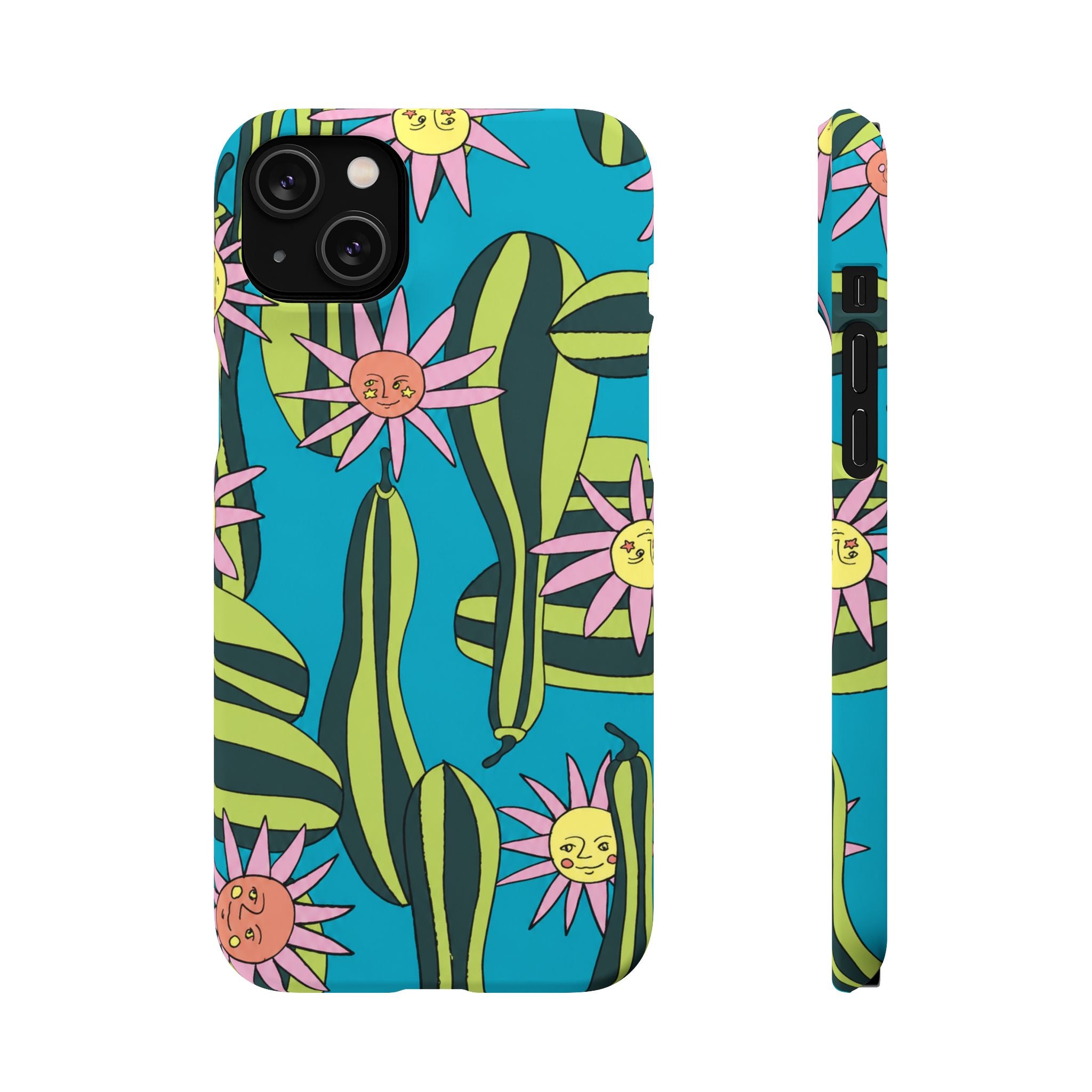 Whimsical Floral Garden Phone Case