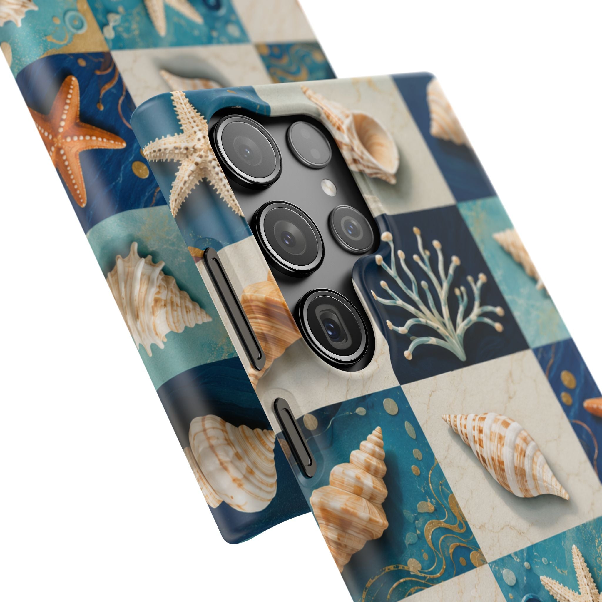 Coastal Seashell Mosaic Phone Case