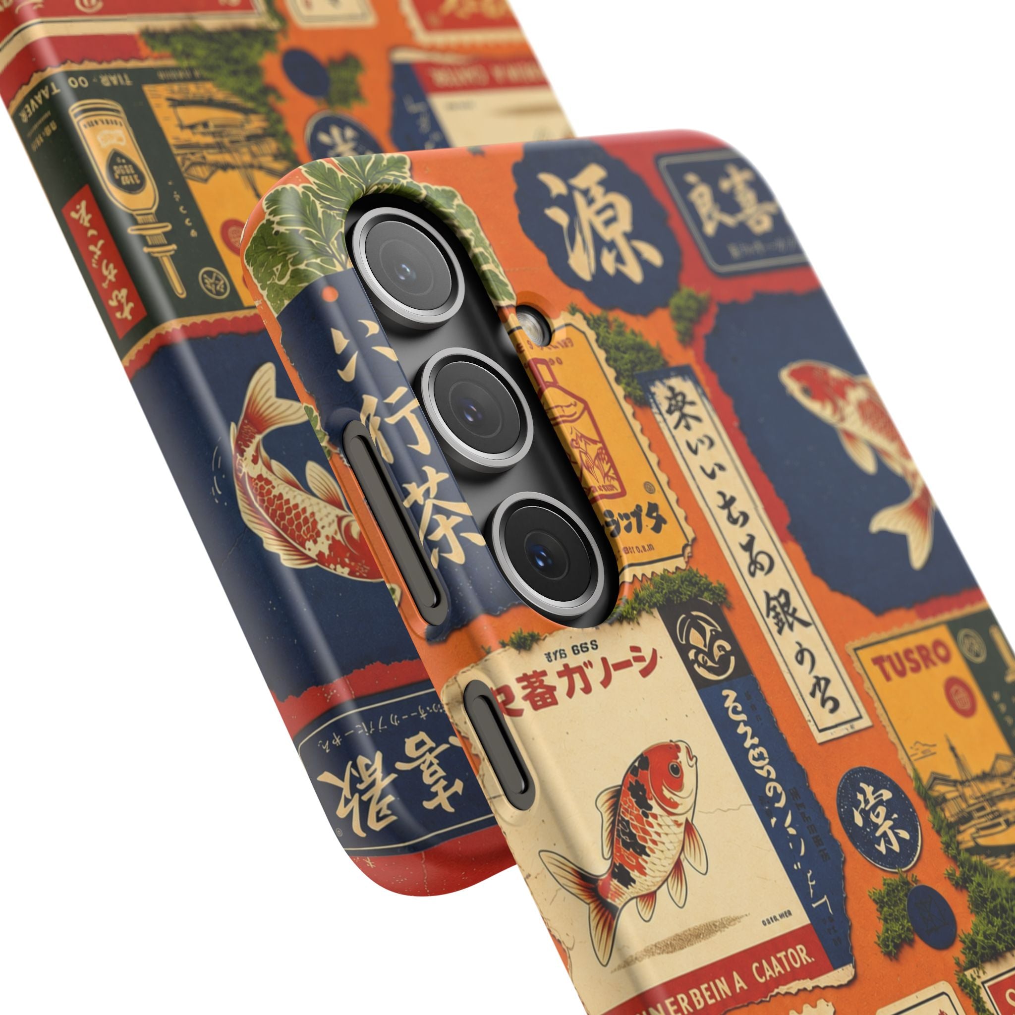 Vintage Japanese Koi Phone Case