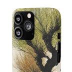 Serene Willow Landscape Phone Case