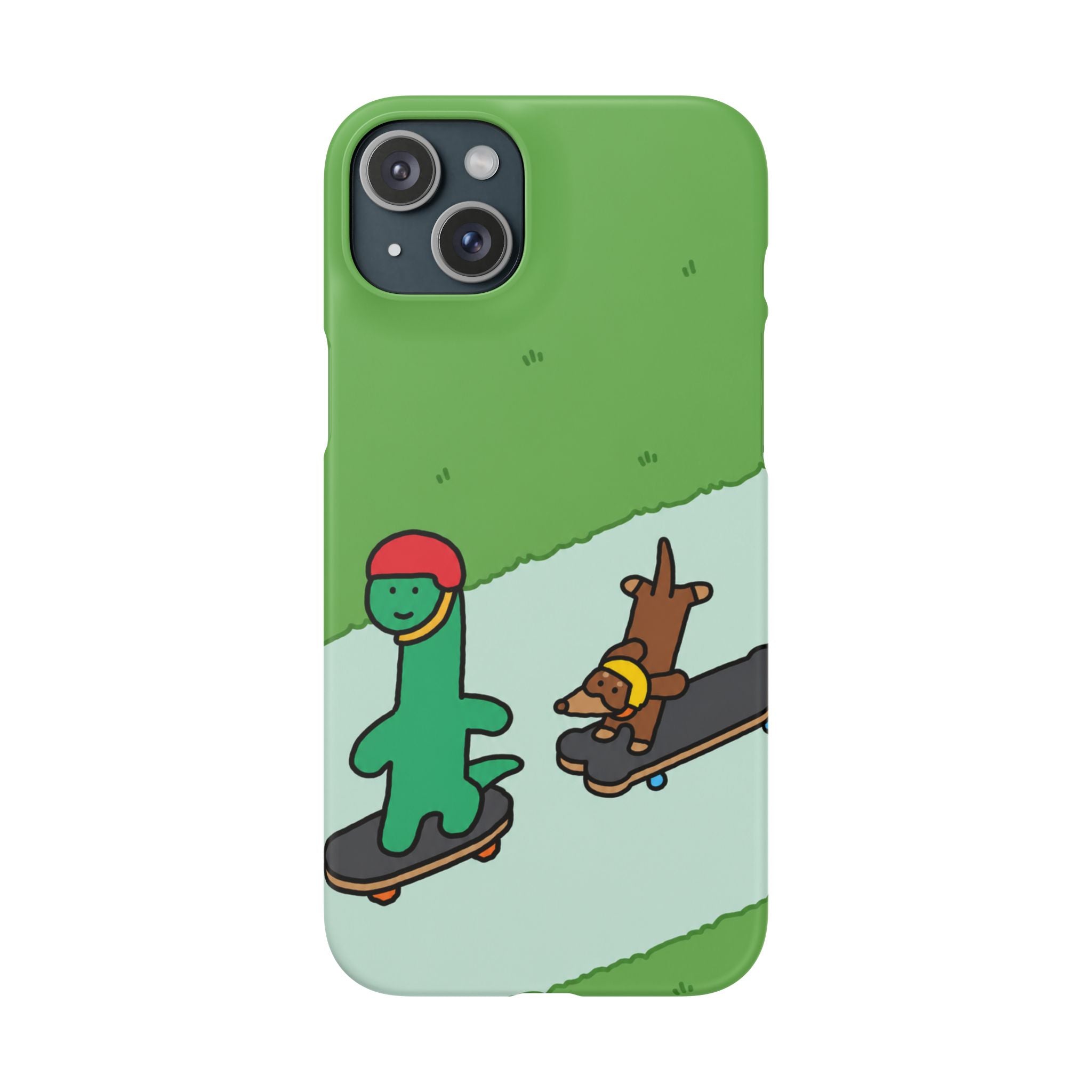 Skater Dino Phone Case