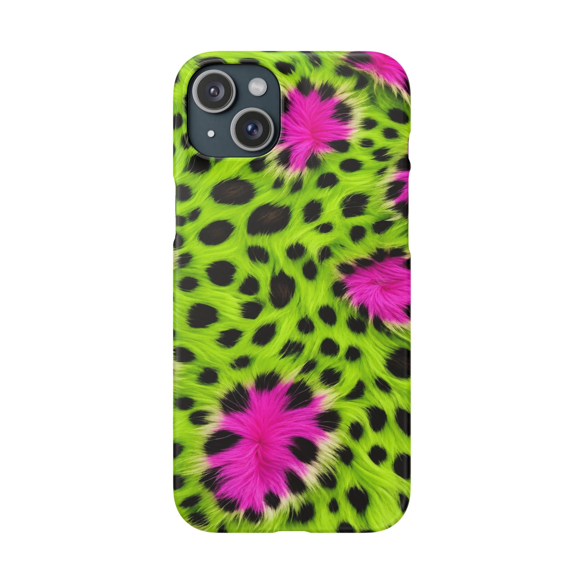 Neon Leopard Phone Case