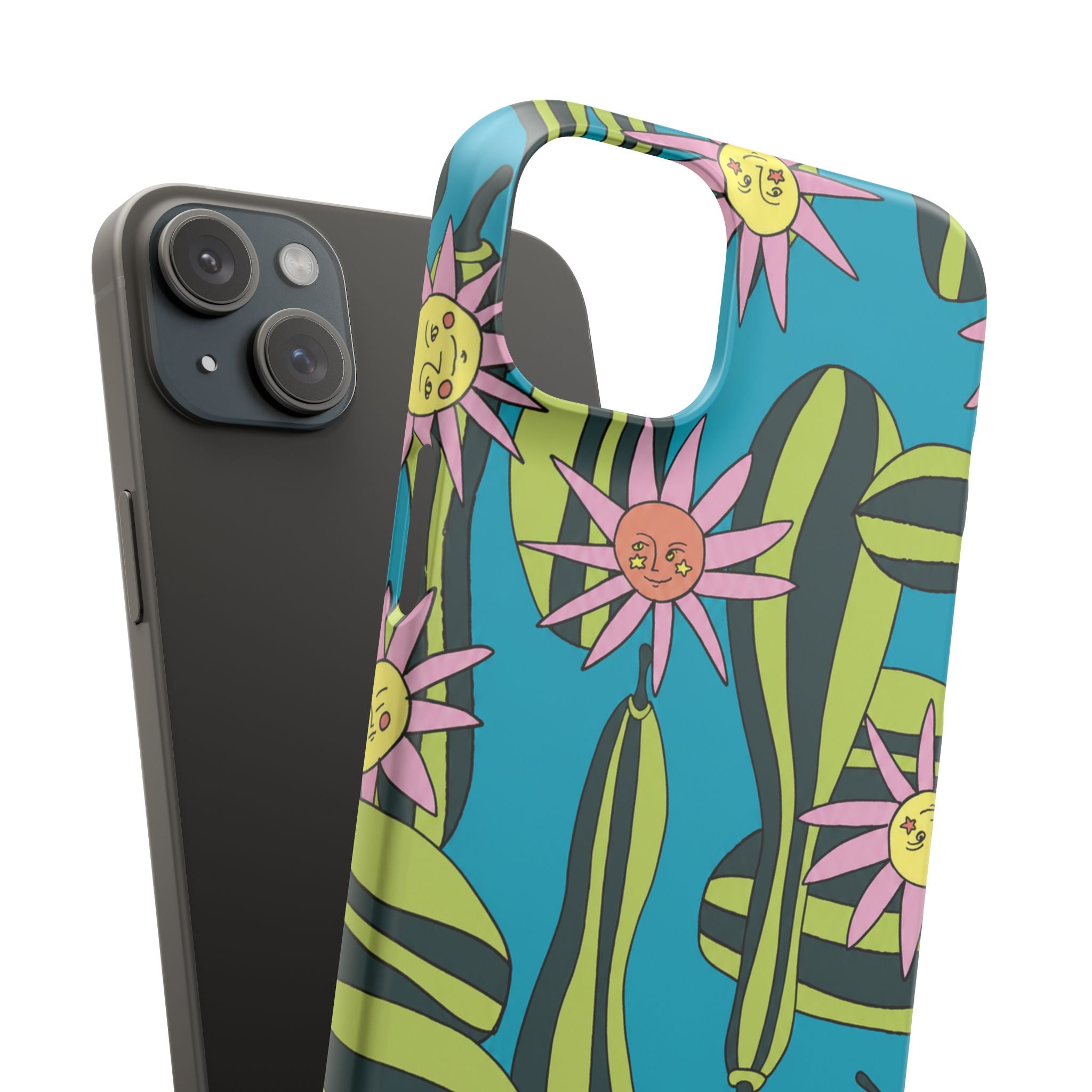 Whimsical Floral Garden Phone Case