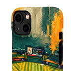 Abstract Baseball Stadium Phone Case