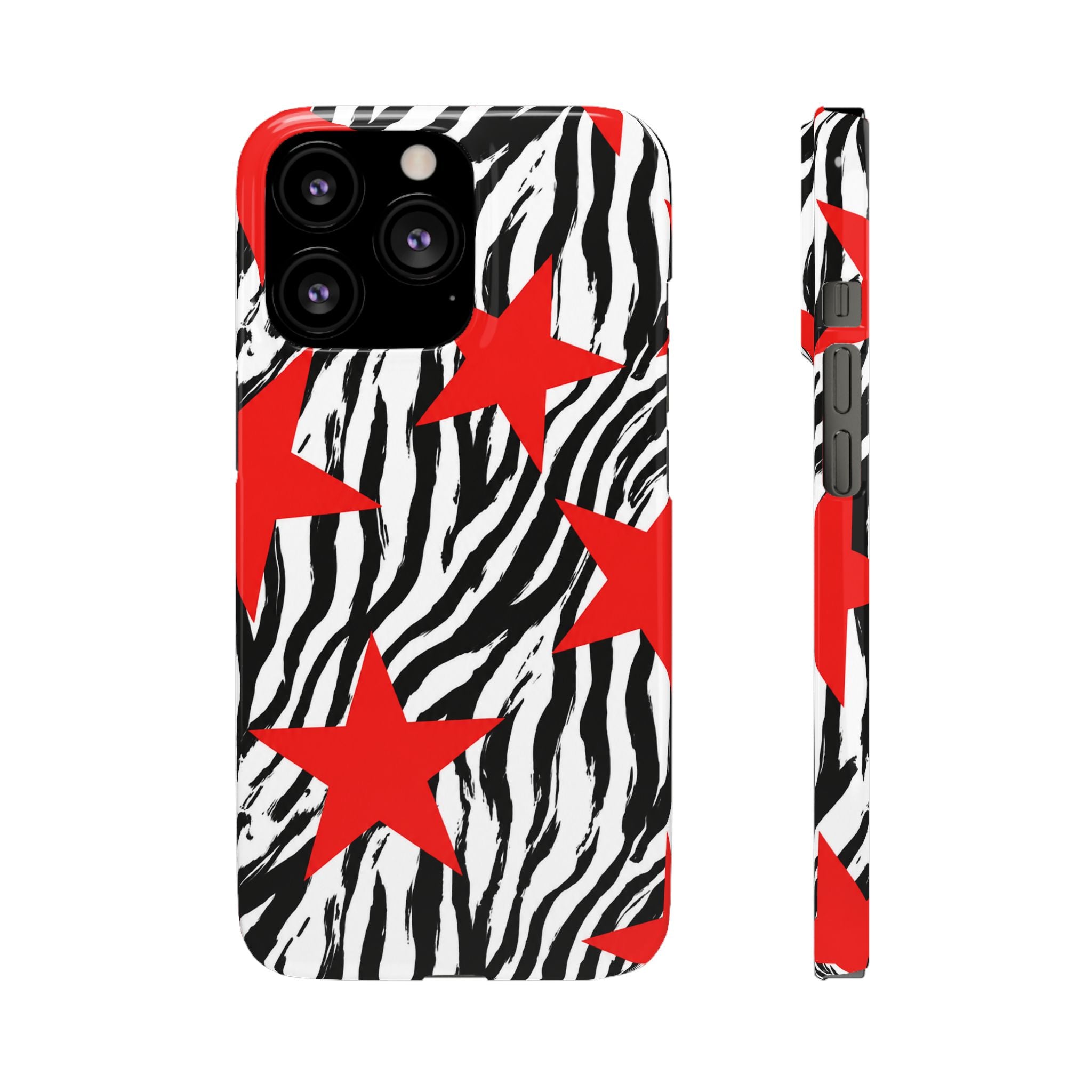 Retro Zebra Stars Phone Case