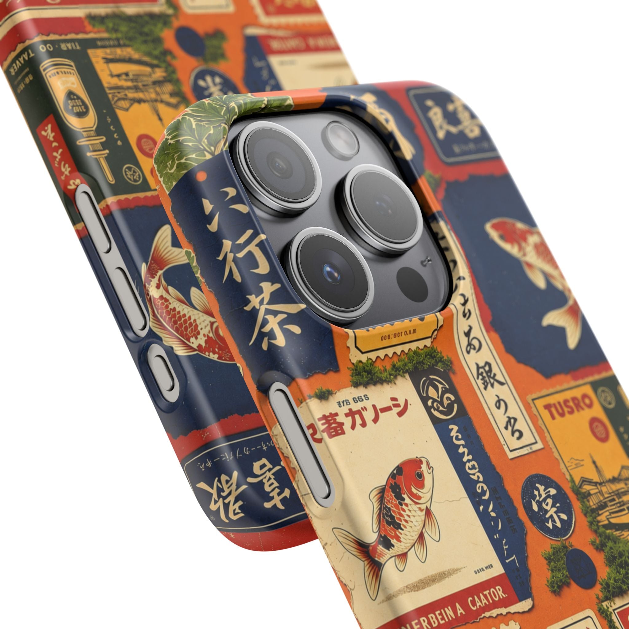 Vintage Japanese Koi Phone Case