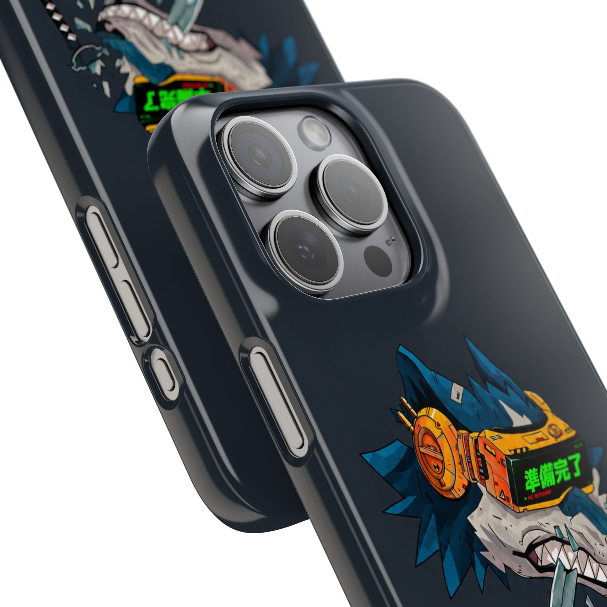 Cyberpunk Wolf Phone Case