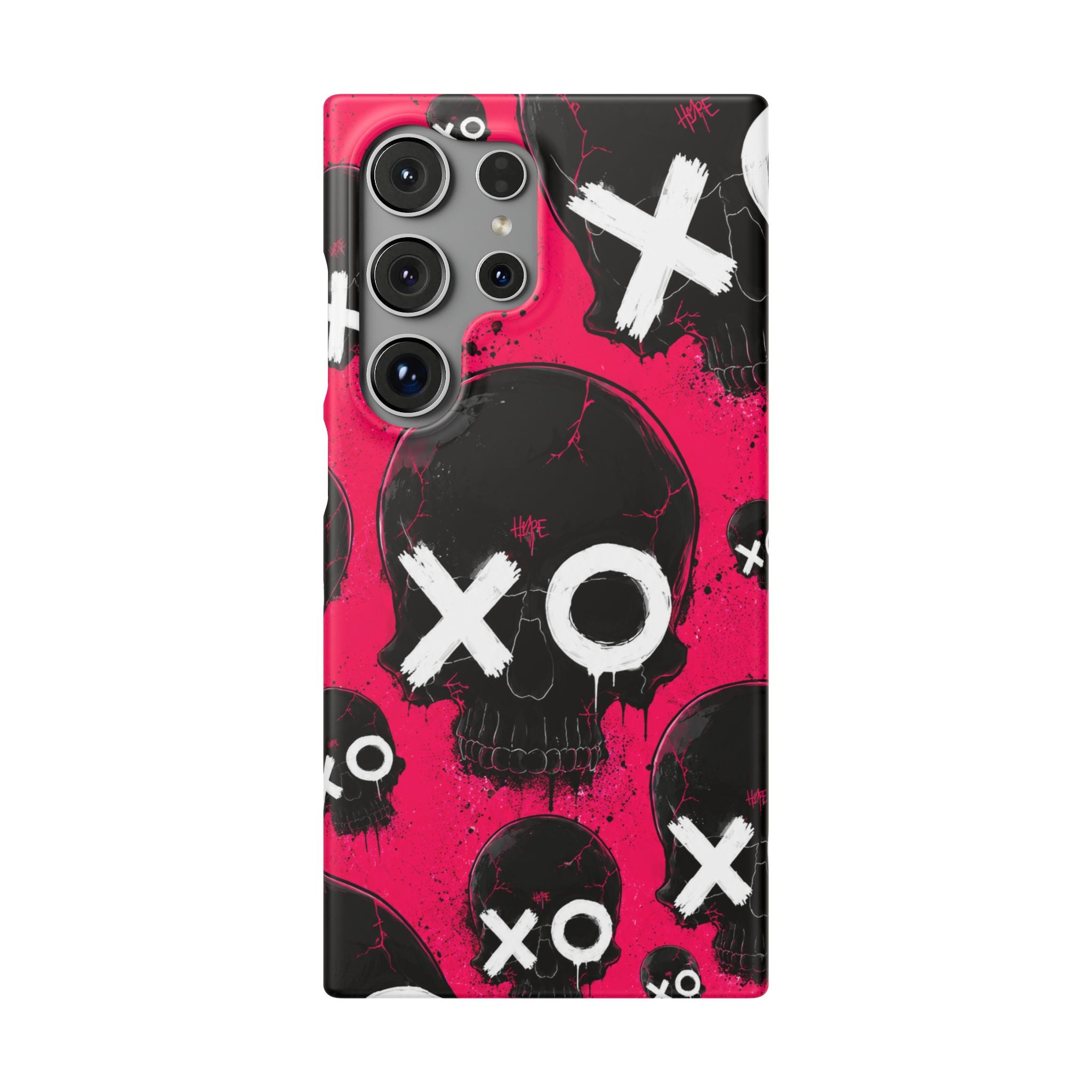 XO Skull Punk Phone Case