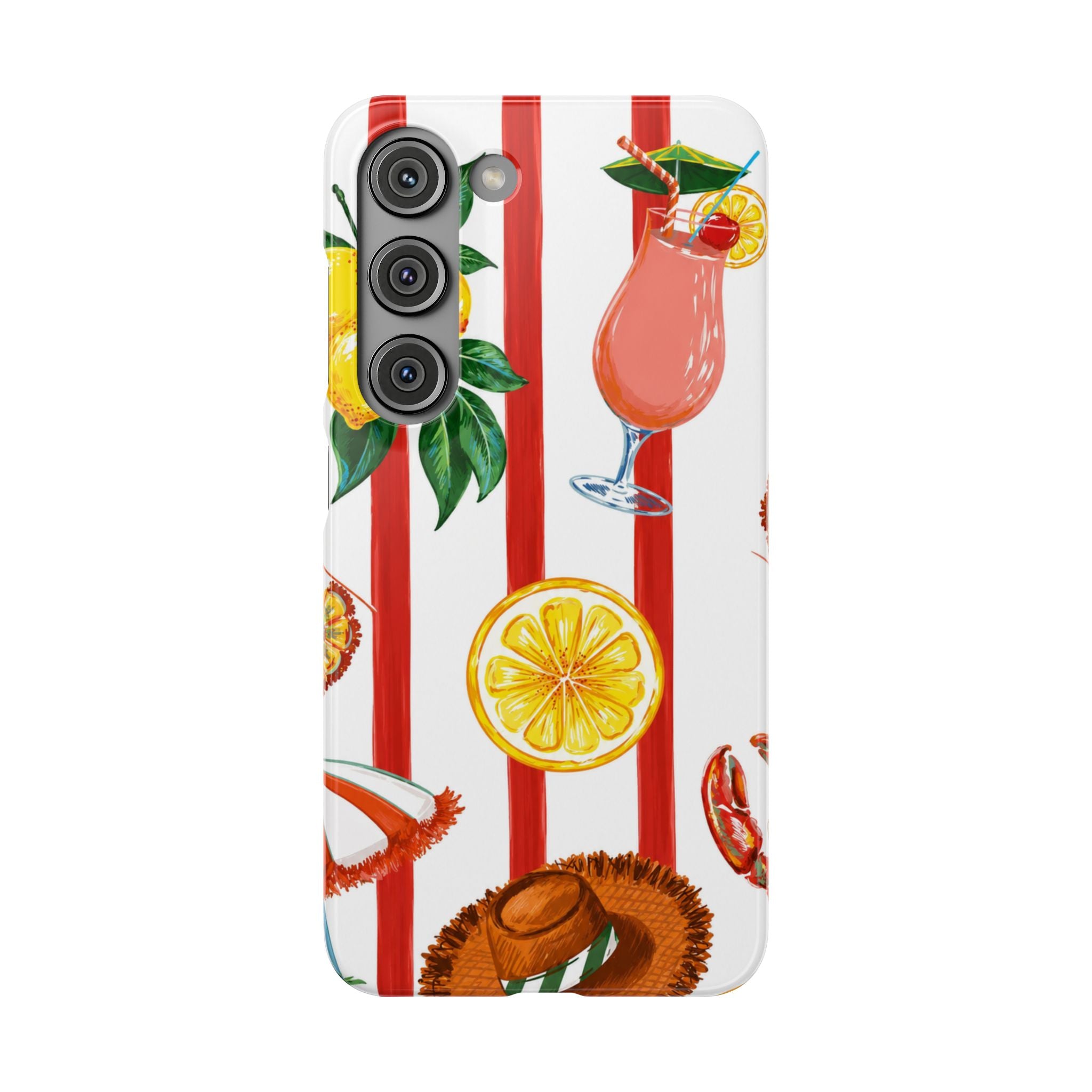 Lemon Coast – Summer Citrus Phone Case