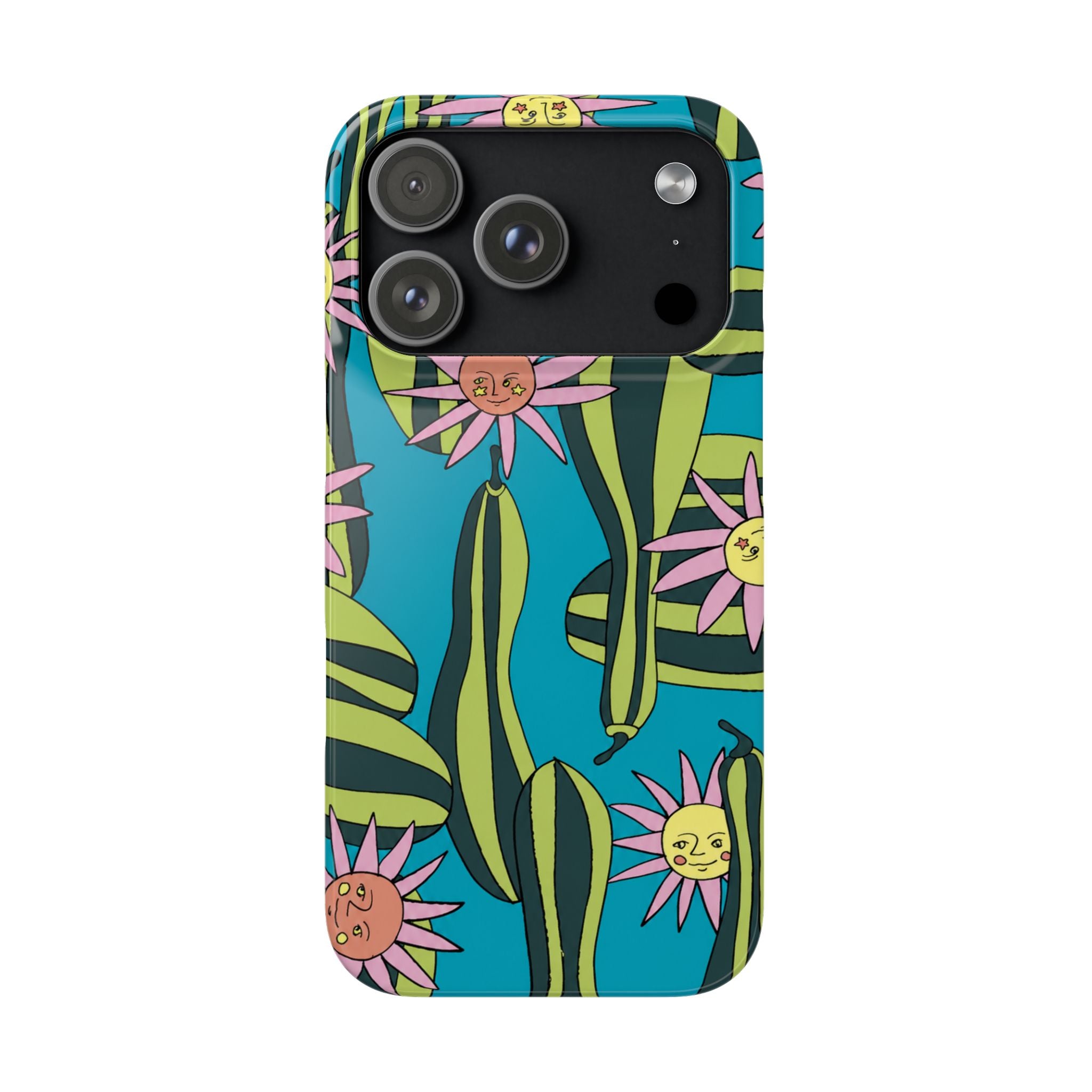 Whimsical Floral Garden Phone Case