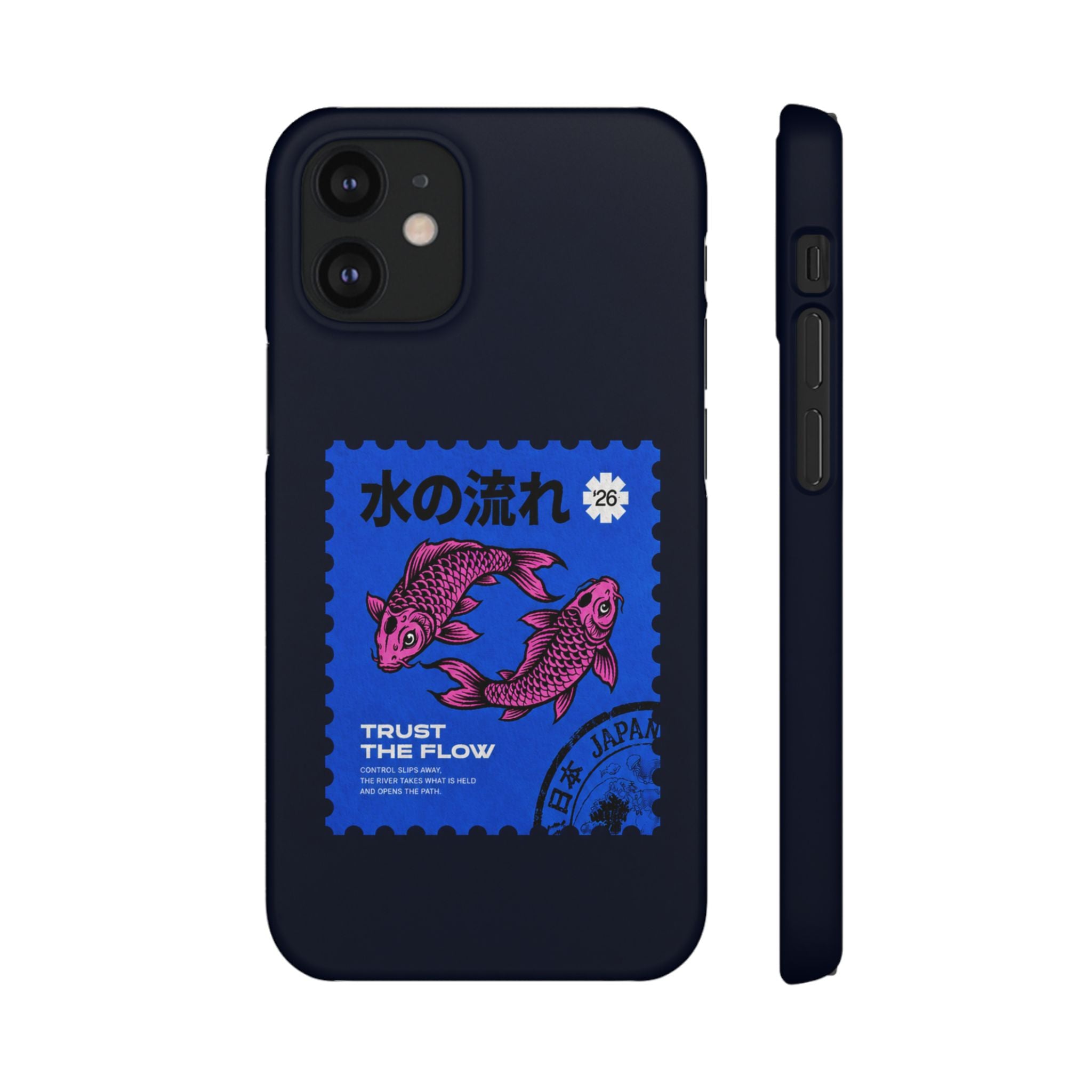 Trust The Flow Koi Phone Case