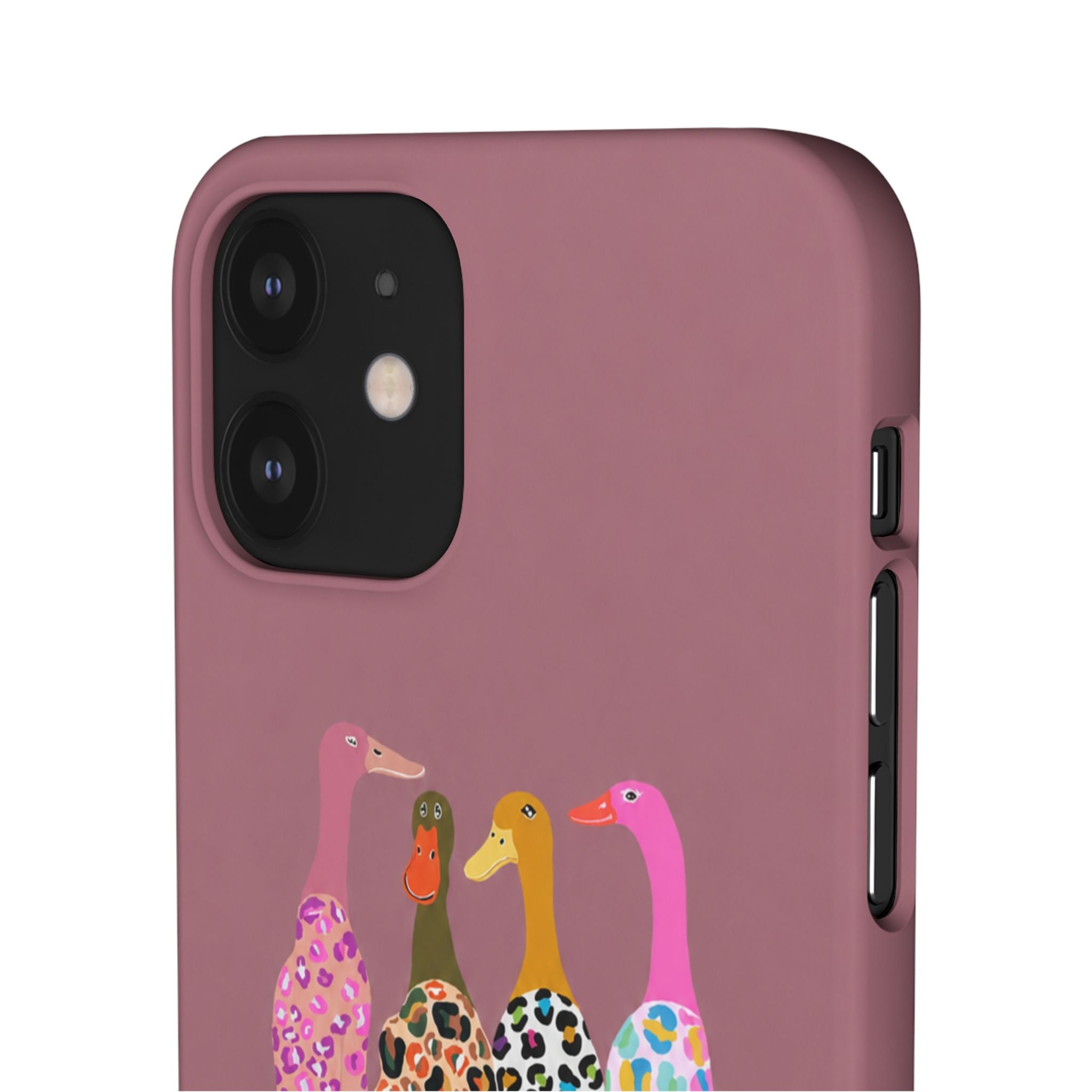 Colorful Leopard Ducks Phone Case