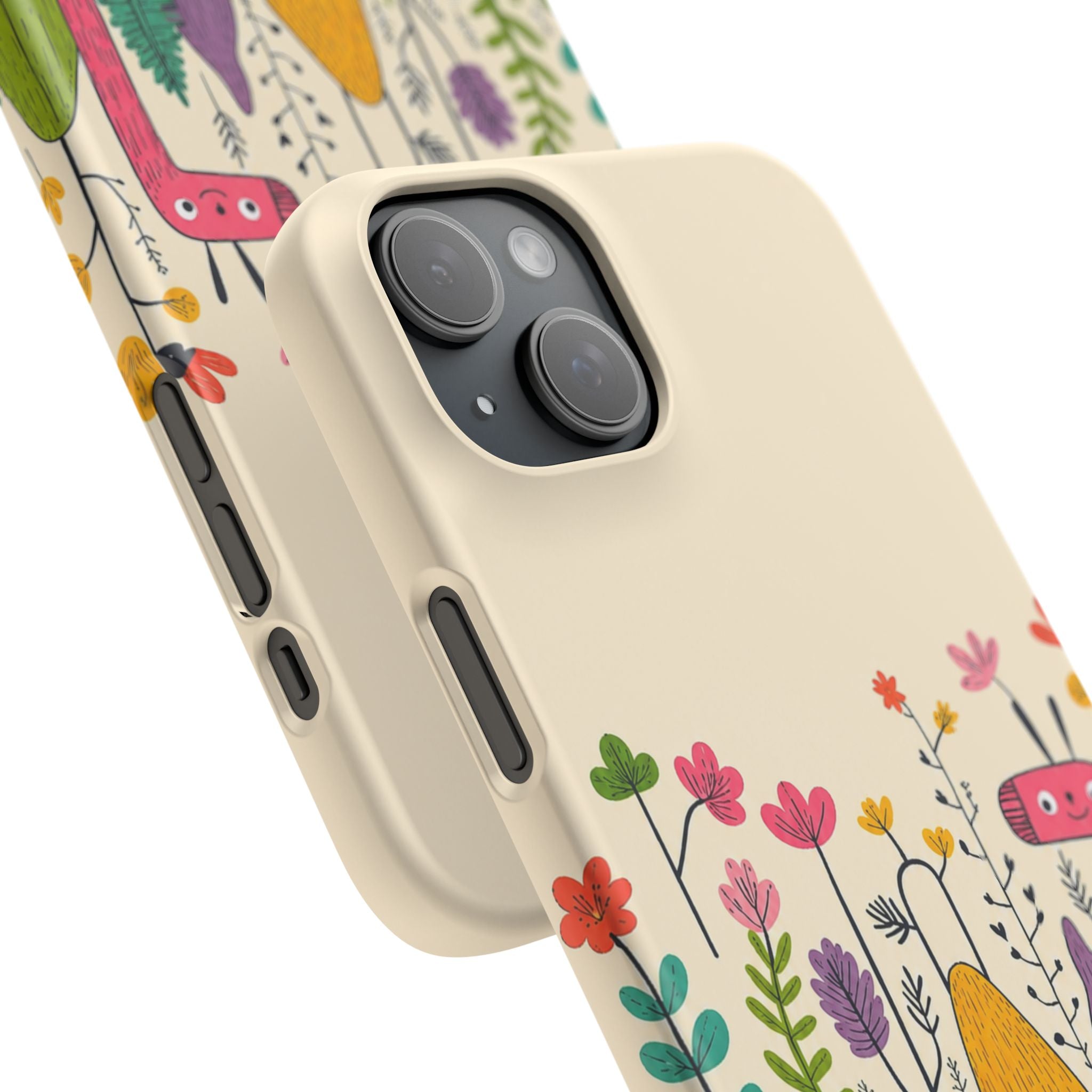 Cute Monster Garden Phone Case