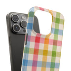 Pastel Plaid Phone Case