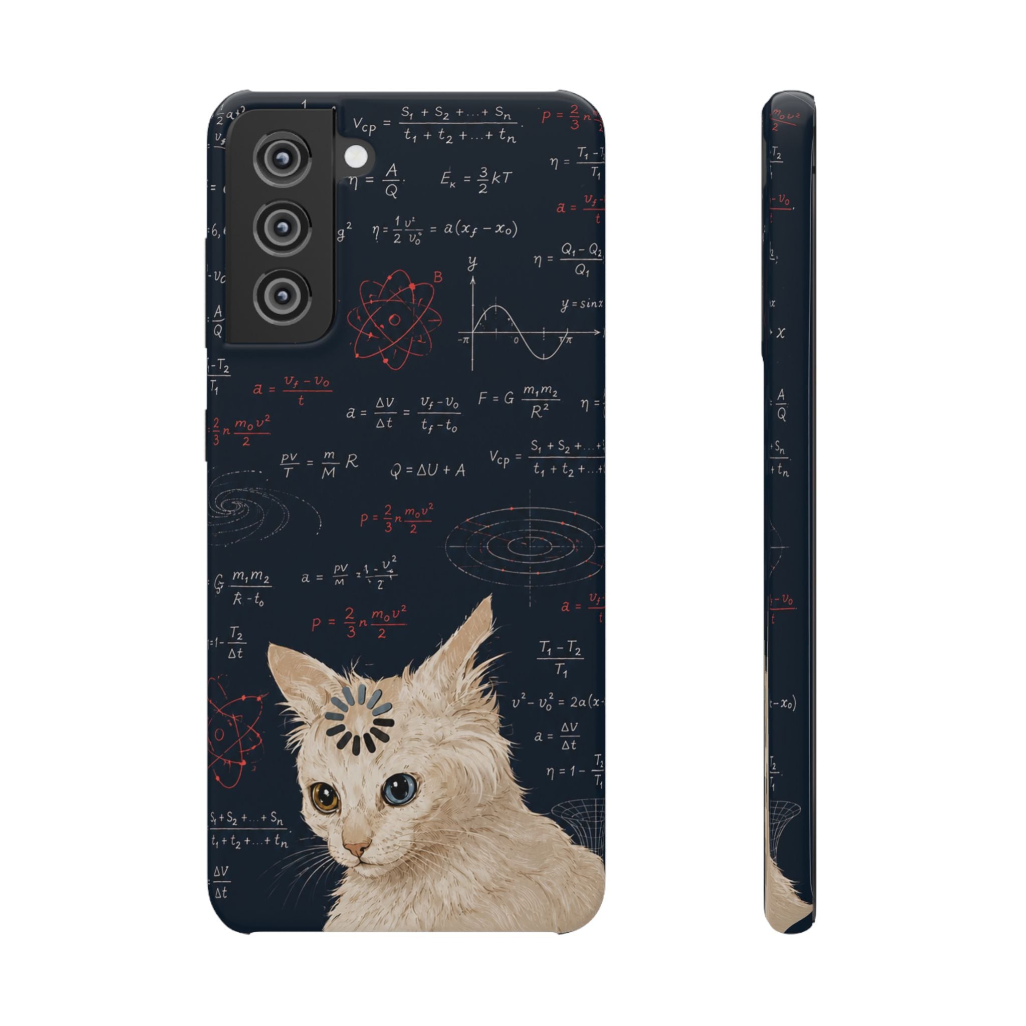 Quantum Kitty Physics Phone Case