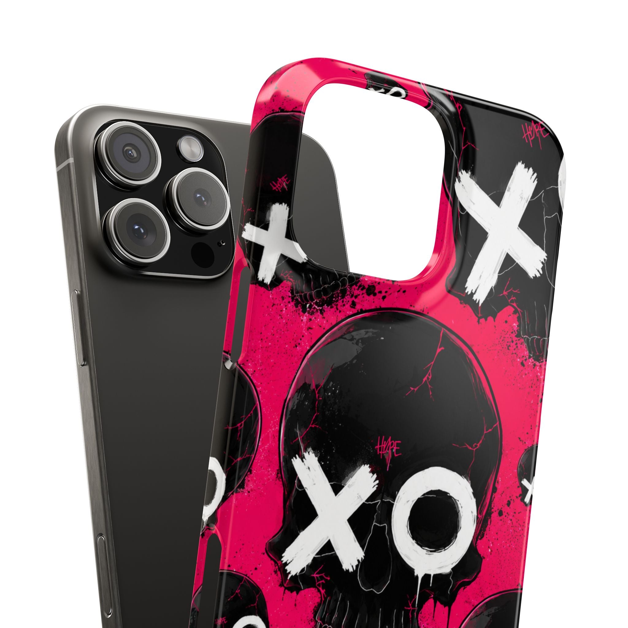 XO Skull Punk Phone Case