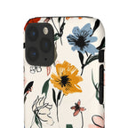 Wildflower Sketch Phone Case