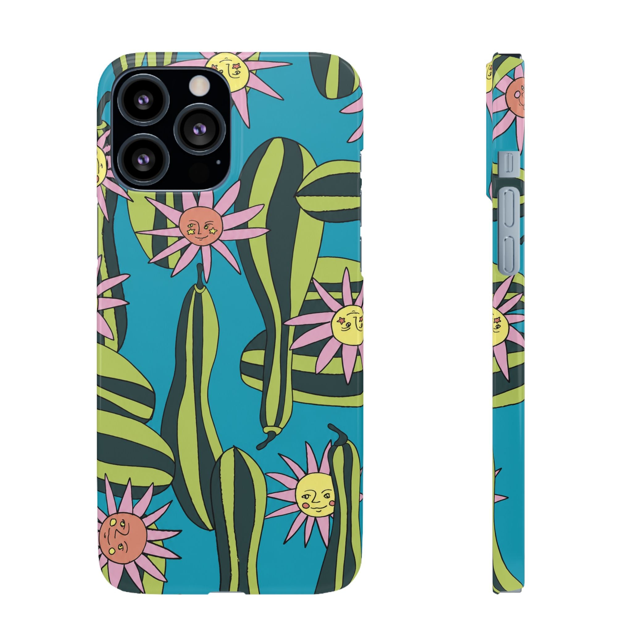 Whimsical Floral Garden Phone Case